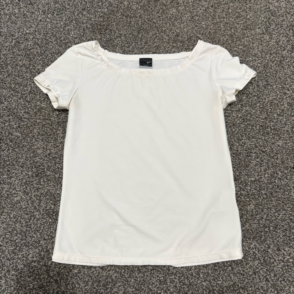 Nike Women's Cream Short Sleeve Tee